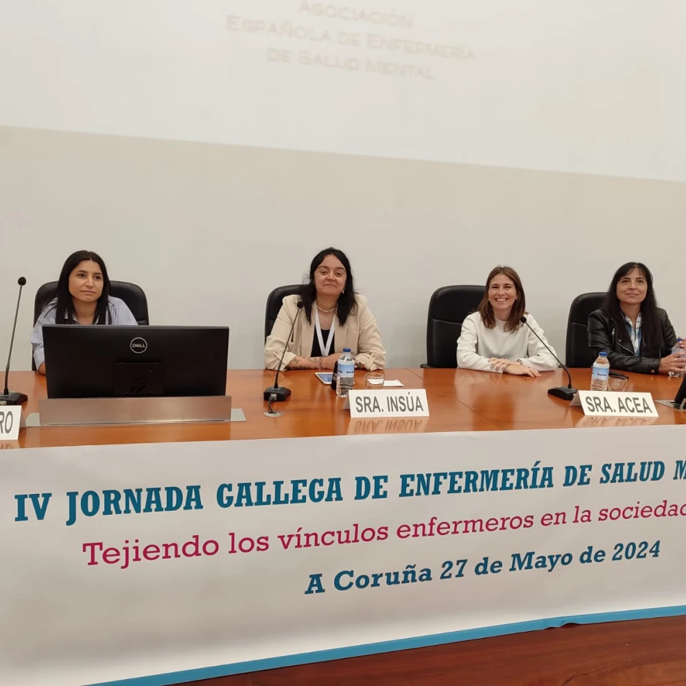 Participación de Belinda Inusa en las jornadas de enfermería y Salud mental Coruña 2024